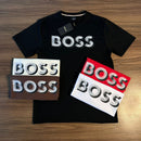 Pack 6 Camisetas - HUGO BOSS REFLETIVO - Grade 2-M 2-G 2-GG