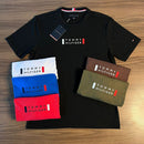 Pack 6 Camisetas -  TOMMY HILFIGER MEIO PEITO BORDADO - Grade 2-M 2-G 2-GG