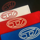 Pack 6 Camisetas DIESEL MEIO PEITO D EM GEL RELEVO - Grade 2-M 2-G 2-GG