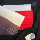 Pack 6 Camisetas - GUCCI BÁSICA RELEVO - Grade 2-M 2-G 2-GG