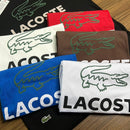 Pack 6 Camisetas - LACOSTE BIG CROCODILE LOGO ESTAMPADA - Grade 2-M 2-G 2-GG