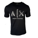 Pack 6 Camisetas ARMANI EXCHANGE A/X VAZADO DEGRADÊ - Grade M-2 G-2 GG-2