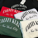 Pack 6 Camisetas - CALVIN KLEIN NEW YORK CITY BORDADO - Grade 2-M 2-G 2-GG
