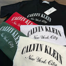 Pack 6 Camisetas - CALVIN KLEIN NEW YORK CITY BORDADO - Grade 2-M 2-G 2-GG