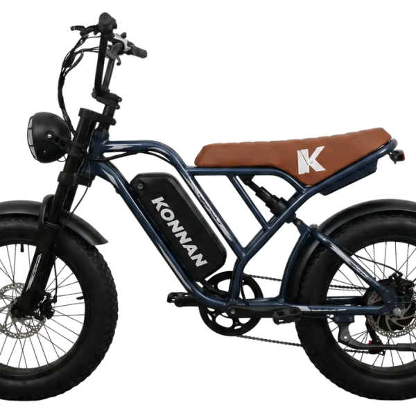BICICLETA ELETRICA EXPLORER II 750W AZUL/BRANCO BATERIA DE LITIO 48V MARCA KONNAN - PX-XP08
