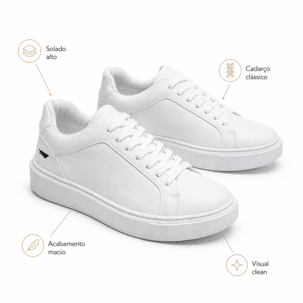 HUGO BOSS ESTREITO - BRANCO