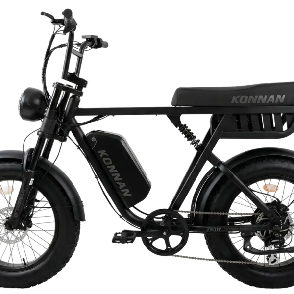 BICICLETA ELETRICA ADVANTAGE 750W PRETO/CINZA BATERIA DE LITIO 48V 18,2AH MARCA KONNAN