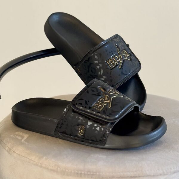 Chinelo Slide EVA BRASIL com velcro - PTO -01