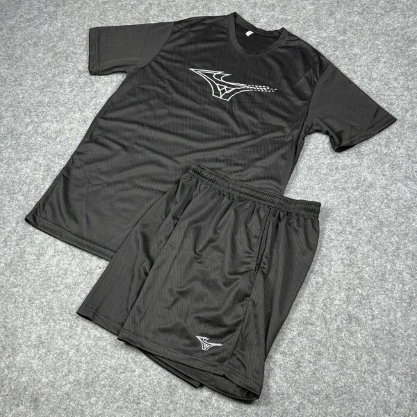 Conjunto Dry-Fit Colmeia- MZN-01 PRT BCO