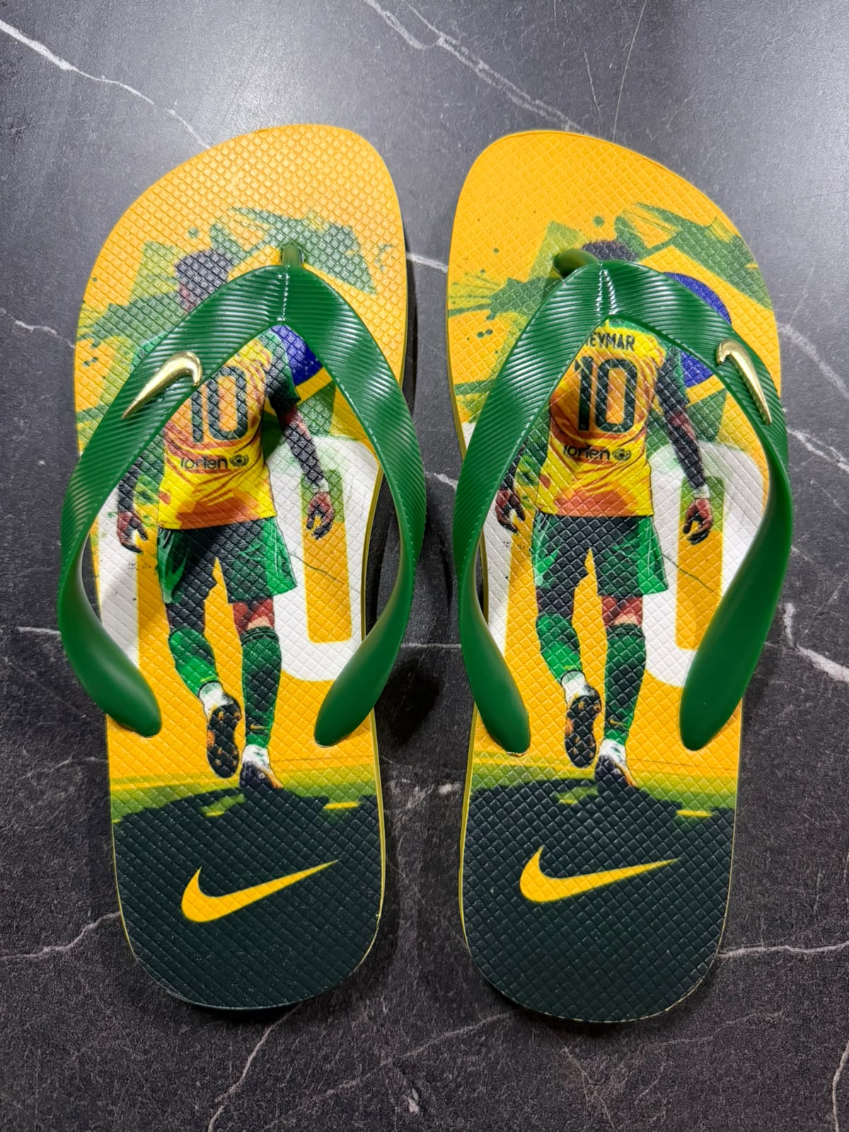 Chinelo de Dedo - Amarelo NKE-01